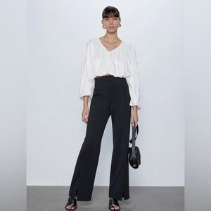 Zara Ballooned Crop Top
